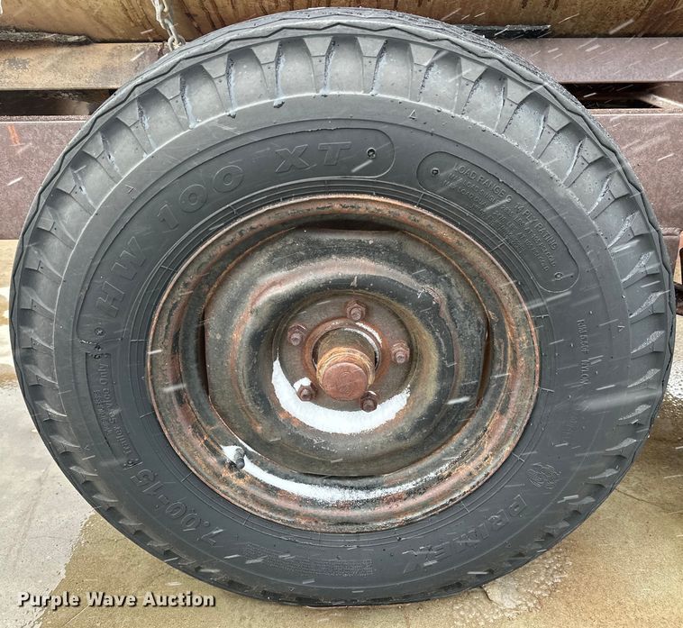 image for item DG4331 Shop built tank trailer