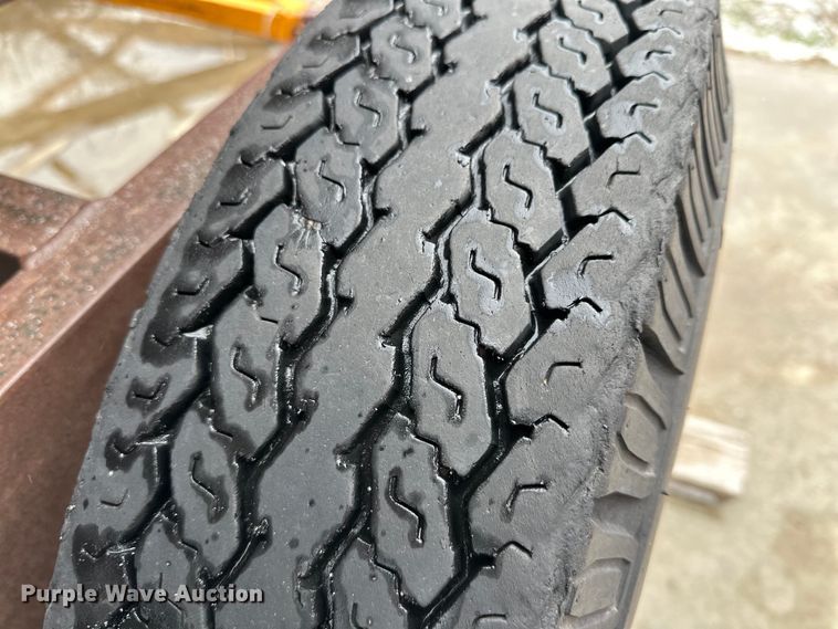 image for item DG4331 Shop built tank trailer