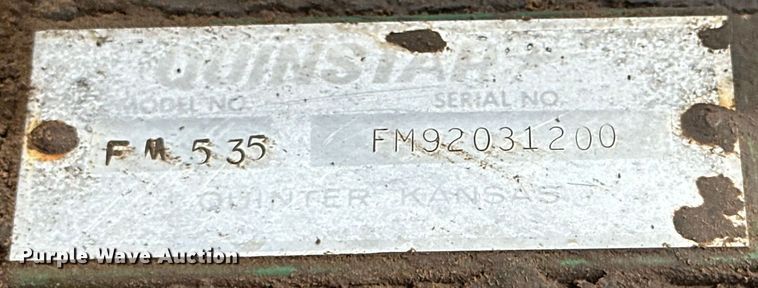 image for item DG4342 Quinstar FM535 chisel