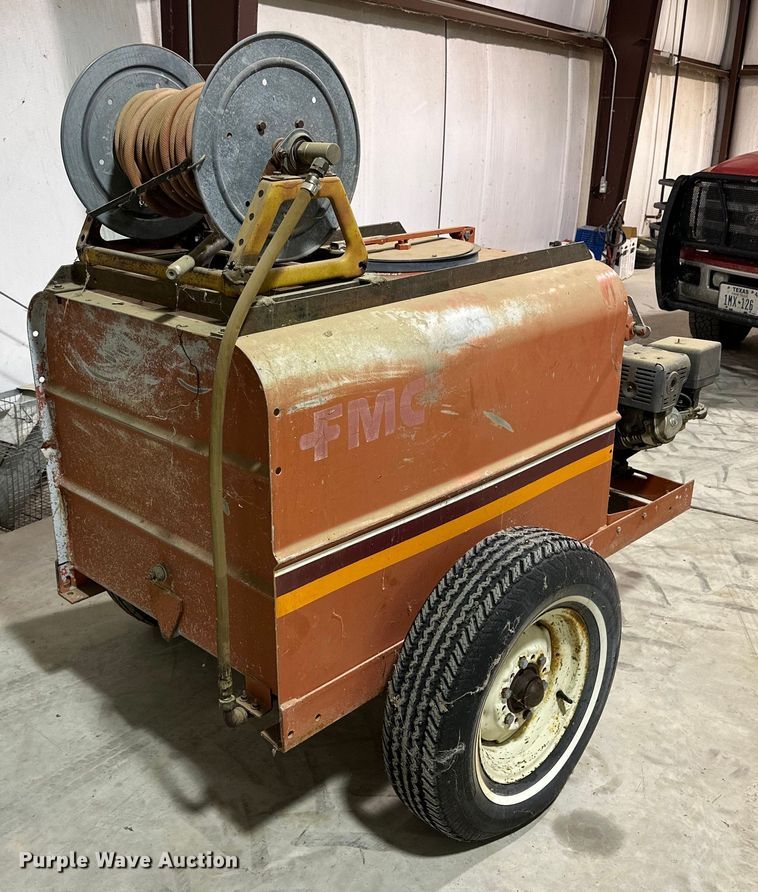 image for item DG4362 John Bean sprayer trailer