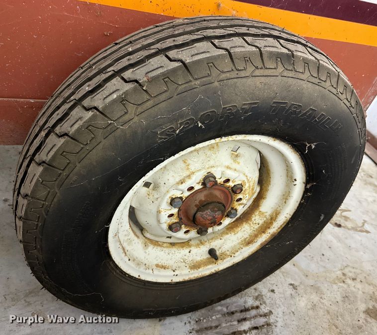 image for item DG4362 John Bean sprayer trailer