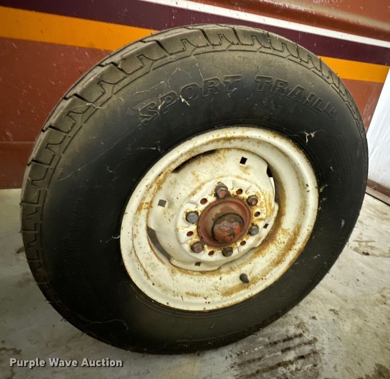 image for item DG4362 John Bean sprayer trailer