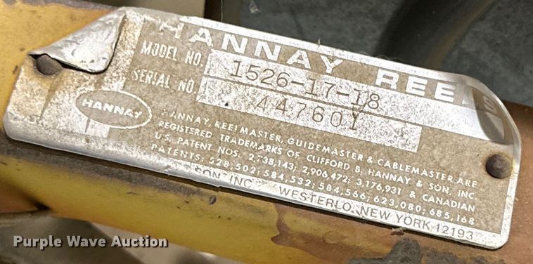 image for item DG4362 John Bean sprayer trailer