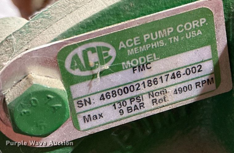 image for item DG4362 John Bean sprayer trailer