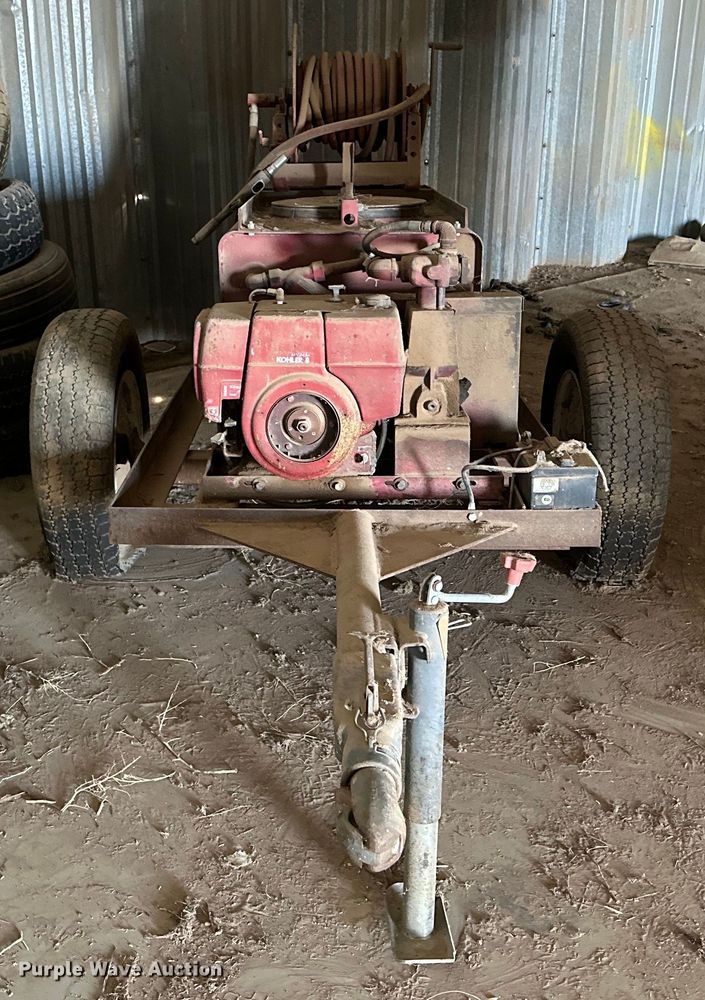 image for item DG4363 John Bean sprayer trailer