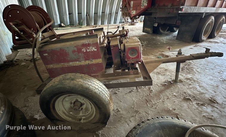 image for item DG4363 John Bean sprayer trailer