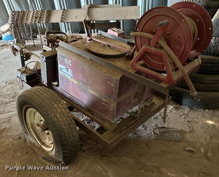 image for item DG4363 John Bean sprayer trailer