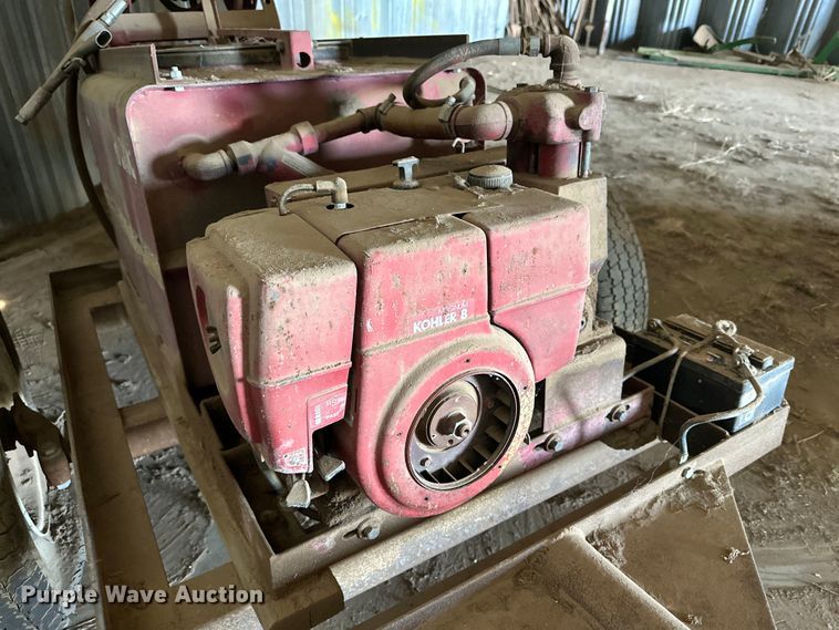 image for item DG4363 John Bean sprayer trailer