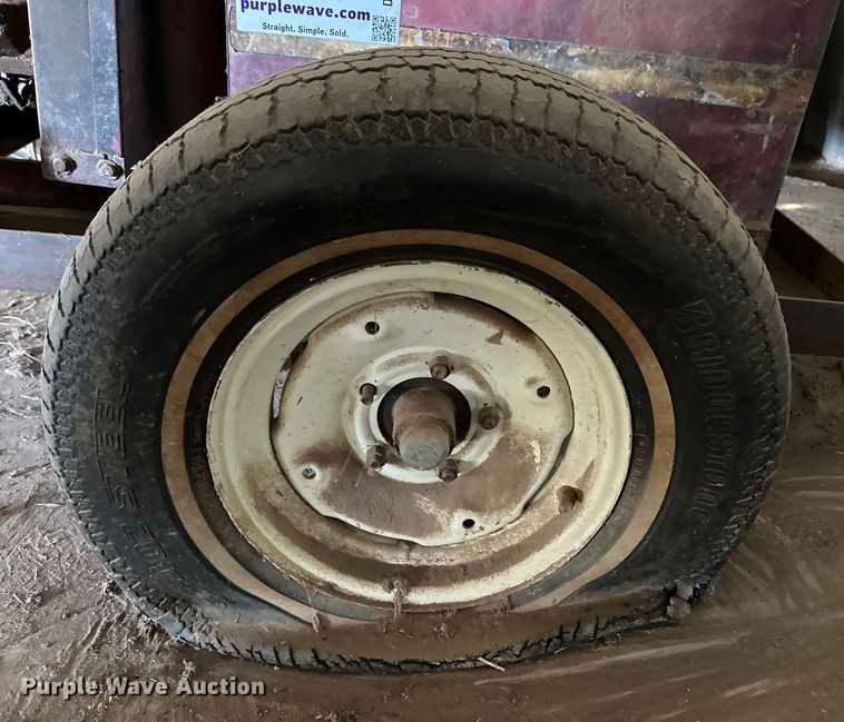 image for item DG4363 John Bean sprayer trailer