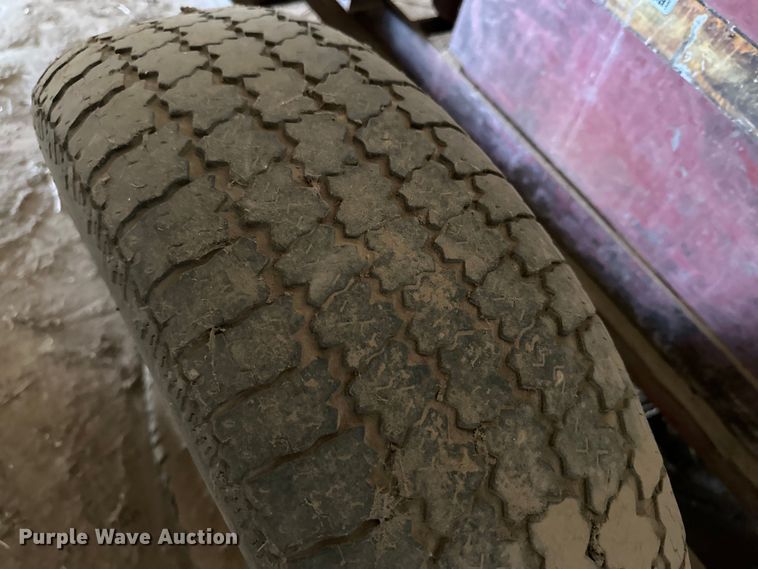 image for item DG4363 John Bean sprayer trailer