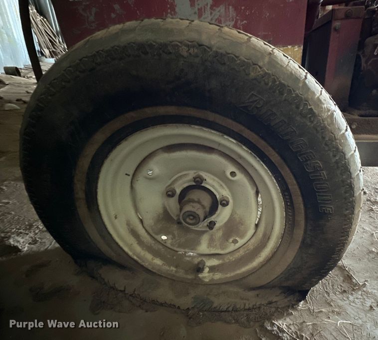 image for item DG4363 John Bean sprayer trailer