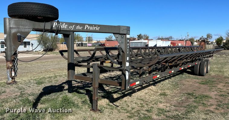 image for item DK6516 2007 Cliffs Welding hay bale trailer