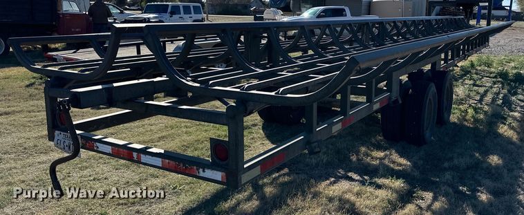 image for item DK6516 2007 Cliffs Welding hay bale trailer