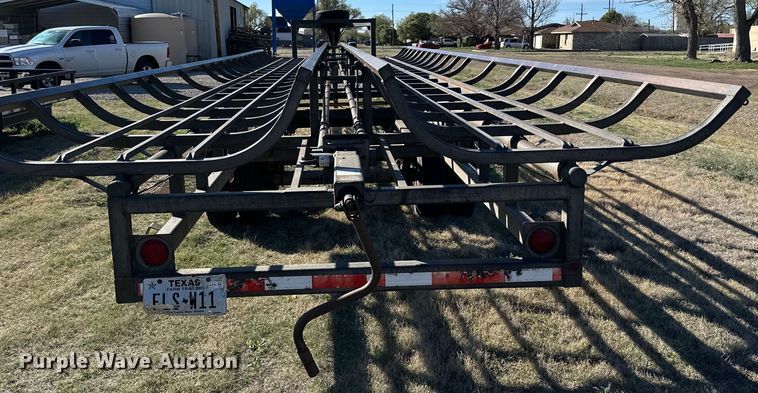 image for item DK6516 2007 Cliffs Welding hay bale trailer