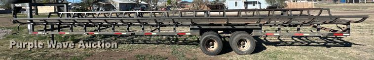 image for item DK6516 2007 Cliffs Welding hay bale trailer