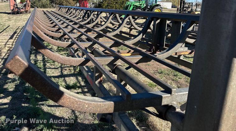 image for item DK6516 2007 Cliffs Welding hay bale trailer