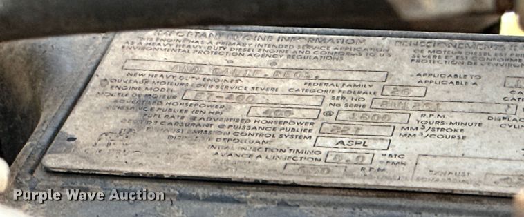 image for item DK6536 1993 Mack CH613 manure spreader truck