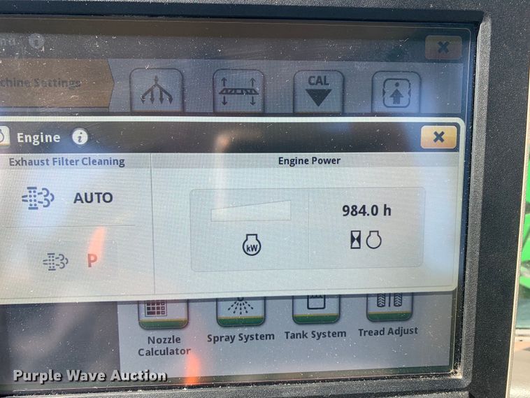 image for item DM7786 2022 John Deere R4023 sprayer