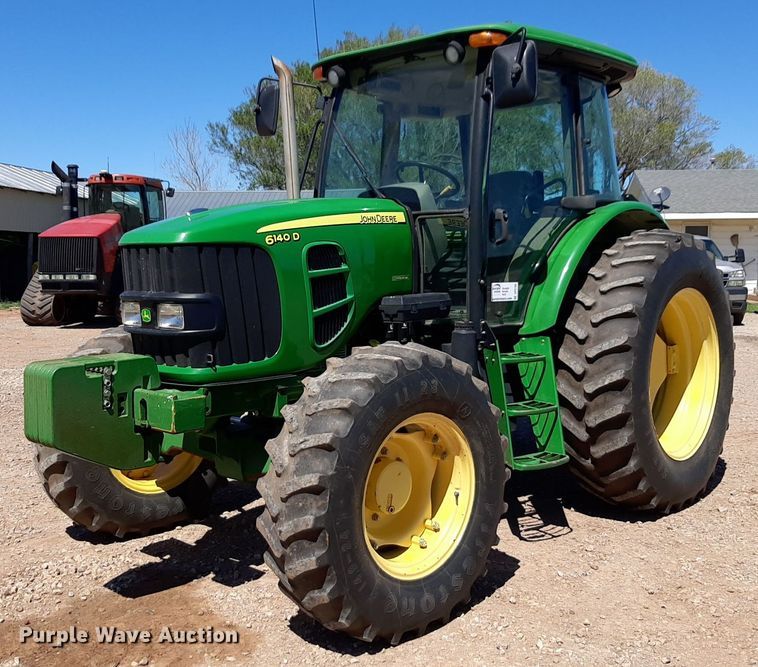 image for item DP2785 2012 John Deere 6140D MFWD tractor
