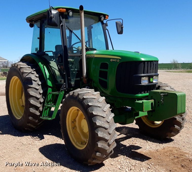 image for item DP2785 2012 John Deere 6140D MFWD tractor