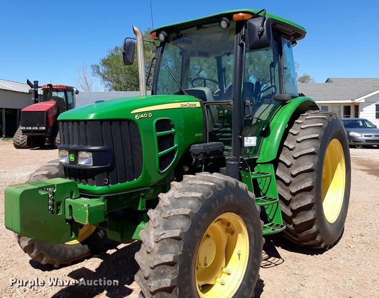 image for item DP2785 2012 John Deere 6140D MFWD tractor