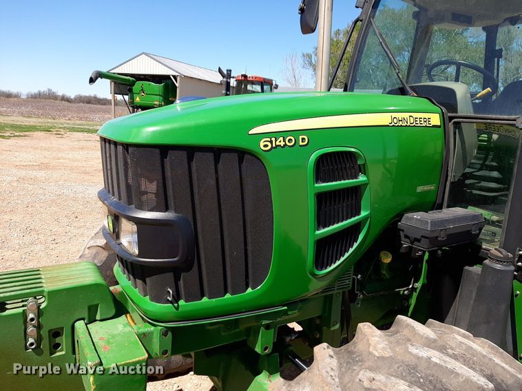 image for item DP2785 2012 John Deere 6140D MFWD tractor