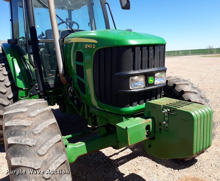 image for item DP2785 2012 John Deere 6140D MFWD tractor