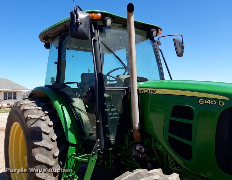 image for item DP2785 2012 John Deere 6140D MFWD tractor
