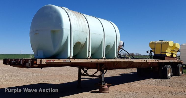 image for item DP2788 1992 Trailmobile F81T-5JA flatbed trailer