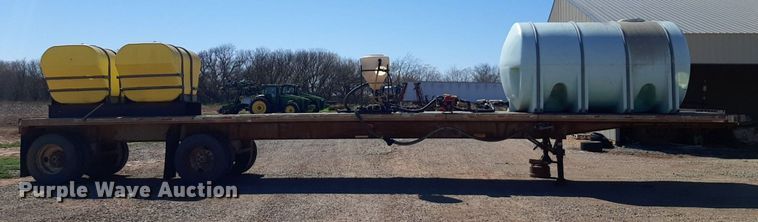 image for item DP2788 1992 Trailmobile F81T-5JA flatbed trailer