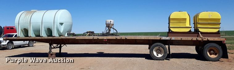 image for item DP2788 1992 Trailmobile F81T-5JA flatbed trailer
