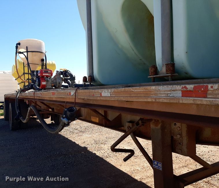 image for item DP2788 1992 Trailmobile F81T-5JA flatbed trailer