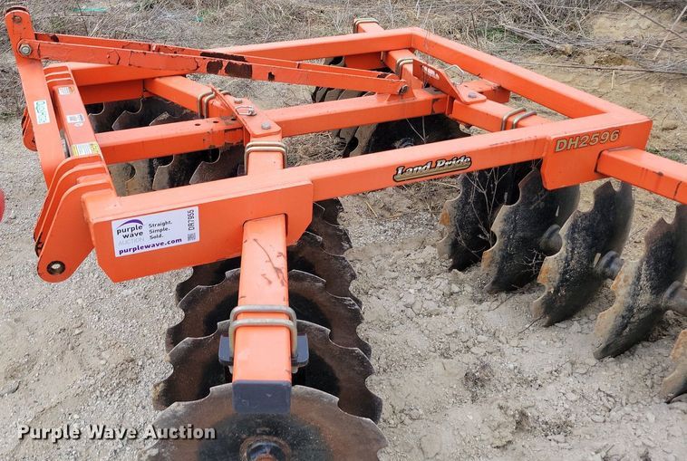 image for item DR7955 Land Pride DH2596 tandem disk