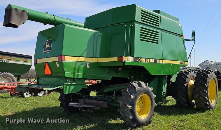 image for item EI3666 1991 John Deere 9500 RWA combine