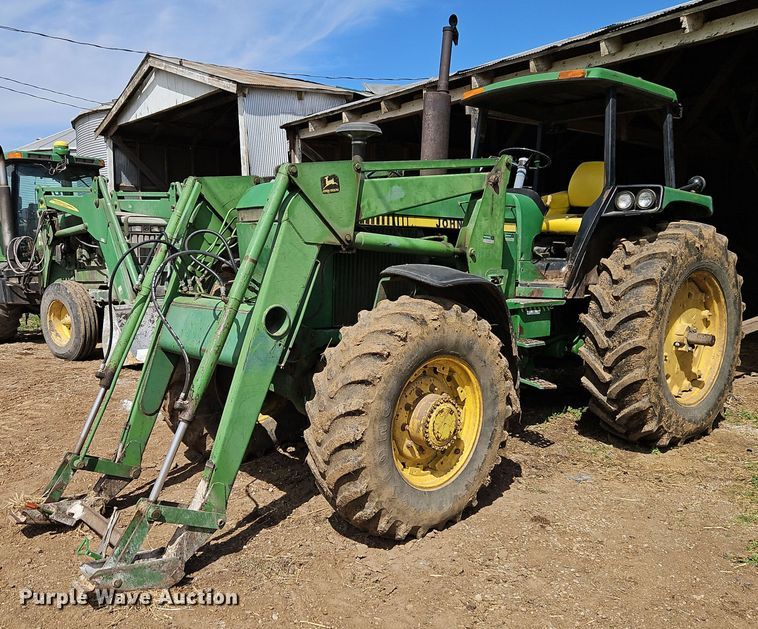 image for item EI3669 1983 John Deere 4050 MFWD tractor