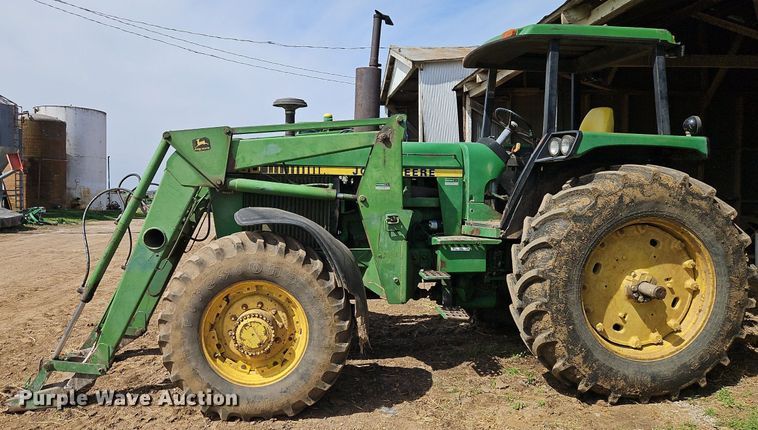 image for item EI3669 1983 John Deere 4050 MFWD tractor
