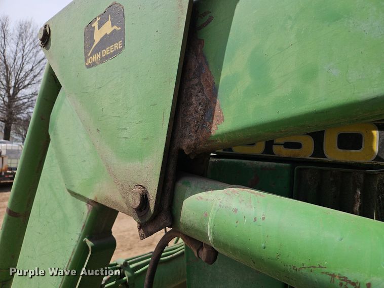 image for item EI3669 1983 John Deere 4050 MFWD tractor