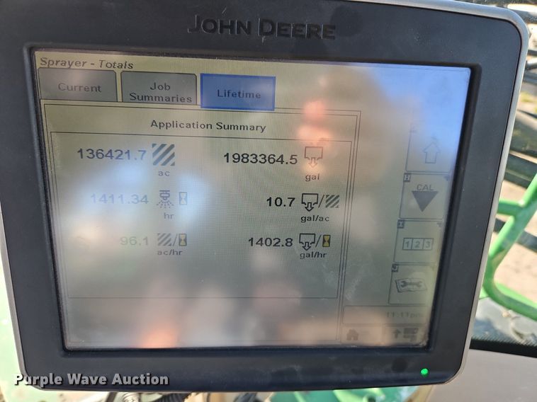 image for item EI3720 2008 John Deere 4730 sprayer