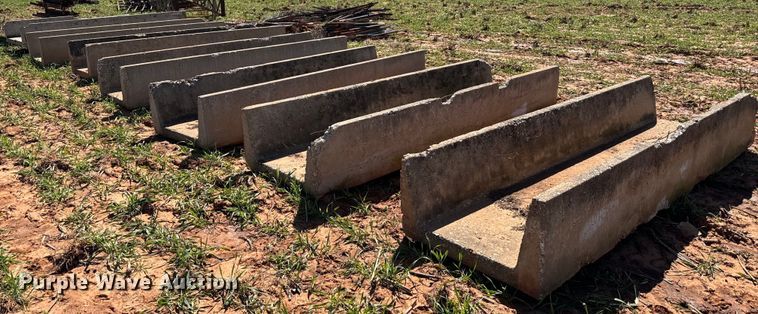 image for item EJ0435 (7) concrete feed bunks