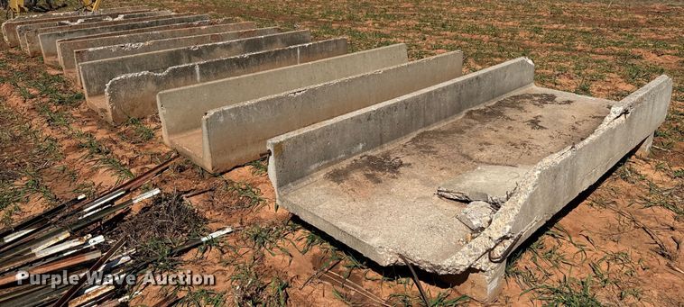 image for item EJ0435 (7) concrete feed bunks