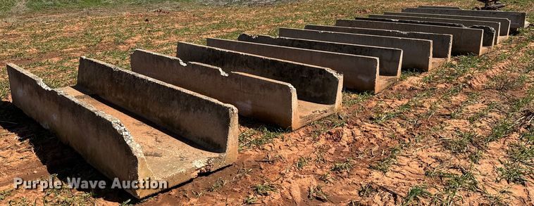 image for item EJ0435 (7) concrete feed bunks