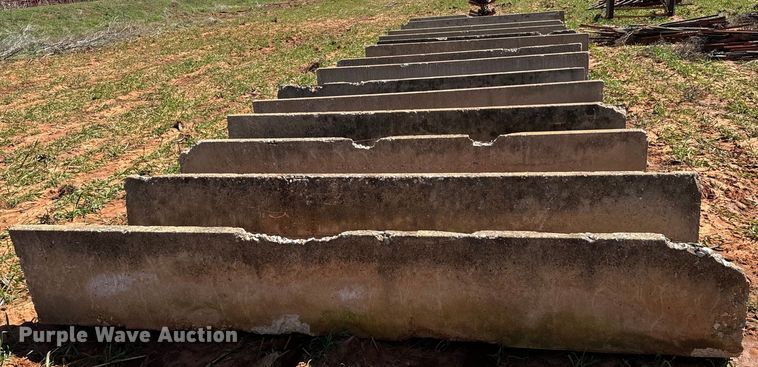 image for item EJ0435 (7) concrete feed bunks