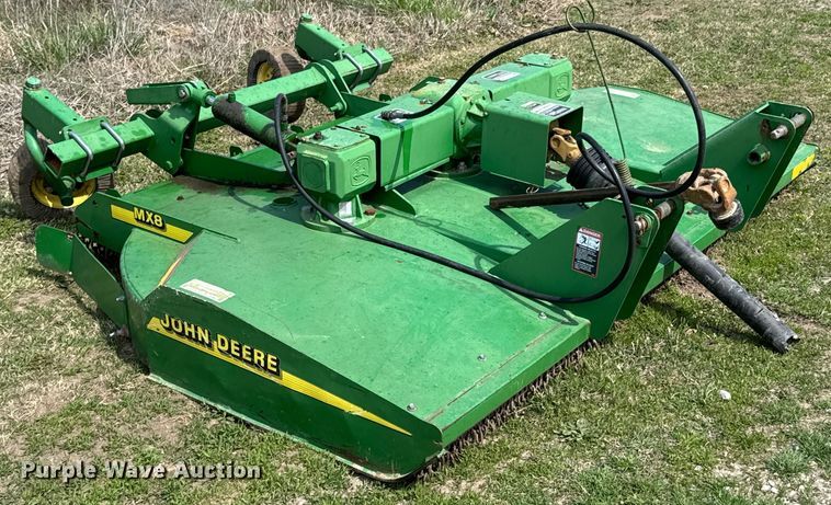 image for item ND9087 John Deere MX8 rotary mower