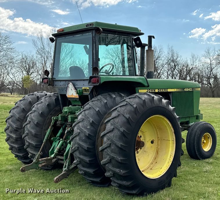 image for item ND9093 1981 John Deere 4840 tractor