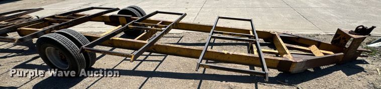 image for item ND9144 (2) shop built hay bale trailers