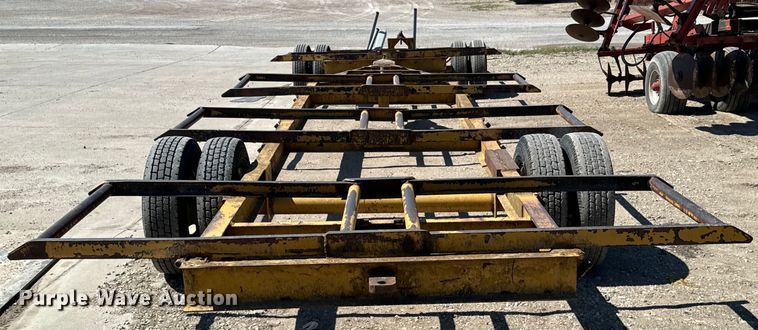 image for item ND9144 (2) shop built hay bale trailers