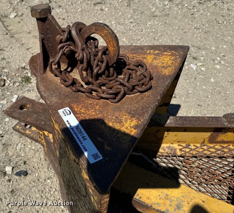 image for item ND9144 (2) shop built hay bale trailers