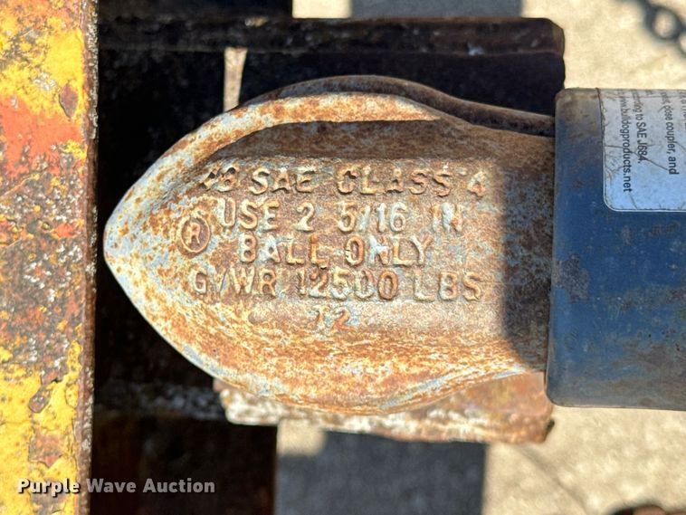 image for item ND9144 (2) shop built hay bale trailers