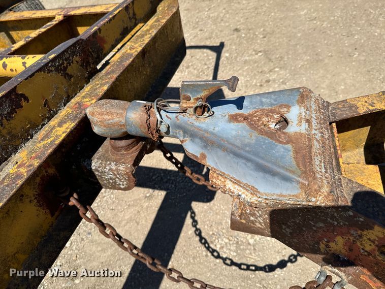 image for item ND9144 (2) shop built hay bale trailers