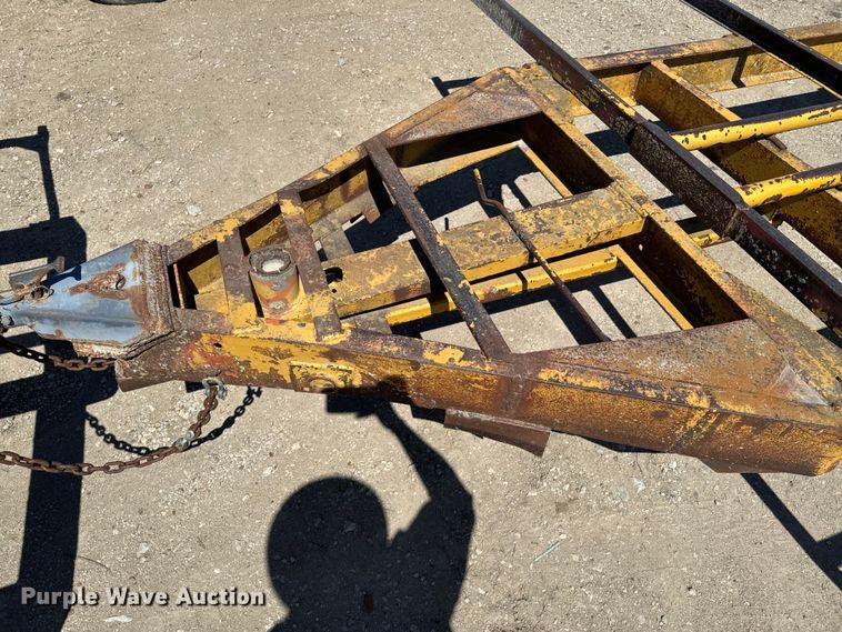 image for item ND9144 (2) shop built hay bale trailers